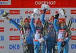 Oberhof 2013. Women team of Ukraine won a relay (Ukrainian channel)