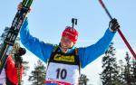 Holmenkollen 2013. Andriy Deryzemlia 3rd in sprint