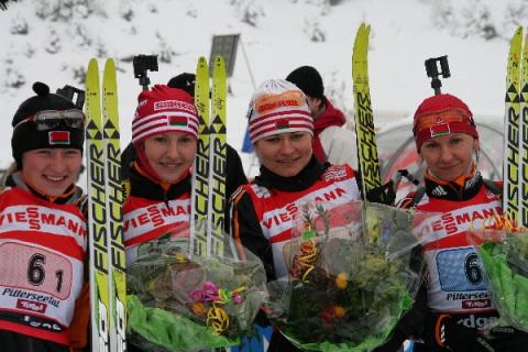 ANANKO Liudmila, SOKOLOVA Natalya, DOMRACHEVA Darya, KUDRASHOVA Olga