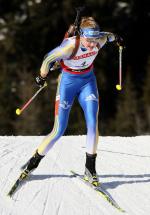 WCH 2007. Antholz. Women sprint