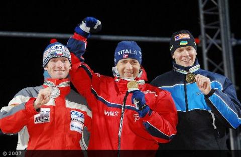 BJOERNDALEN Ole Einar, DERYZEMLYA Andriy, SLESINGR Michal