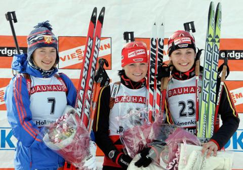 HENKEL Andrea, NEUNER Magdalena, IOURIEVA Ekaterina