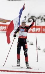 Hochfilzen 2007. Pursuit. Women.