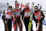 Hochfilzen 2007. Pursuit. Women.