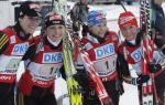 Pokljuka 2007. Relay. Women