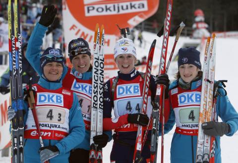 BAILLY Sandrine, BECAERT Sylvie, PERETTO Delphine, BRUNET Marie Laure