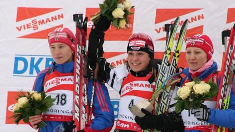 ANISIMOVA Olga, NEUNER Magdalena, MOISEEVA Tatiana