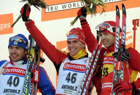 BJOERNDALEN Ole Einar, GREIS Michael, KRUGLOV Nikolay