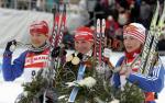 World Championship 2008. Ostersund. Pursuit. Women.