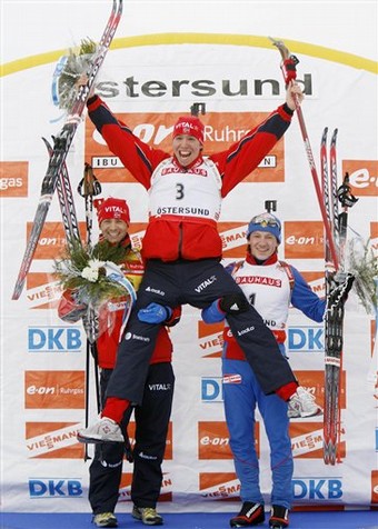 BJOERNDALEN Ole Einar, SVENDSEN Emil Hegle, TCHOUDOV Maxim
