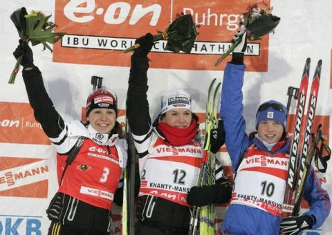 NEUNER Magdalena, LANG Kathrin, SLEPTSOVA Svetlana