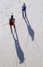 Hochfilzen 2008. Relay races.