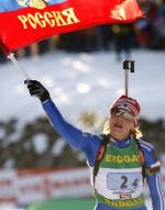 Hochfilzen 2008. Relay races.