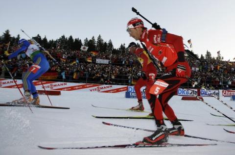 BERGMAN Carl Johan, BJOERNDALEN Ole Einar, SIKORA Tomasz