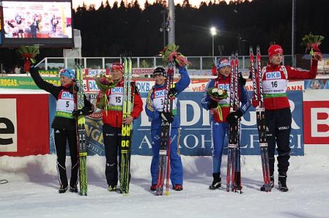 BERGER Tora, BONNEVIE-SVENDSEN Julie, ZIDEK Anna Carin, SEMERENKO Vita, ZAITSEVA Olga