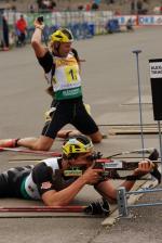 Oberhof 2009. Summer world championship. Mixed relay. Men and women.