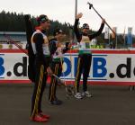Oberhof 2009. Summer world championship. Mixed relay. Men and women. Oberhof 2009. Summer world championship. Mixed relay. Men and women.