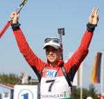 Oberhof 2009. World summer championship. Pursuit. Women. Oberhof 2009. World summer championship. Pursuit. Women.