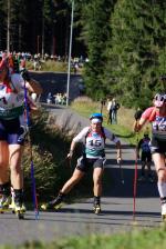 Oberhof 2009. World summer championship. Pursuit. Women. Oberhof 2009. World summer championship. Pursuit. Women.