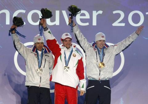 BJOERNDALEN Ole Einar, NOVIKOV Sergey, SVENDSEN Emil Hegle