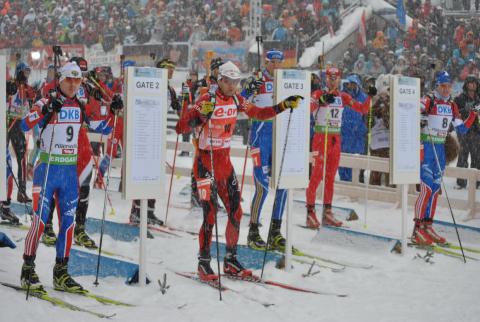 BJOERNDALEN Ole Einar, TCHEREZOV Ivan, USTYUGOV Evgeny