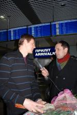 Meeting of the biathlon team of Ukraine. Kyiv, Boryspil airport, 21.03.2011 Meeting of the biathlon team of Ukraine. Kyiv, Boryspil airport, 21.03.2011
