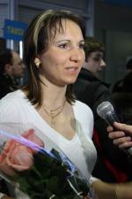 Meeting of the biathlon team of Ukraine. Kyiv, Boryspil airport, 21.03.2011 Meeting of the biathlon team of Ukraine. Kyiv, Boryspil airport, 21.03.2011