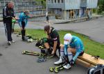 Tysovets 2011. Training of the Ukrainian team Tysovets 2011. Training of the Ukrainian team