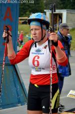 Summer open championship of Ukraine 2013. Sprint. Women