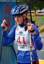 Summer open championship of Ukraine 2013. Sprint. Women