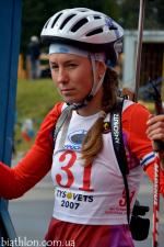 Summer open championship of Ukraine 2013. Sprint. Women