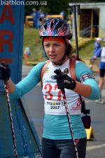 Summer open championship of Ukraine 2013. Sprint. Women