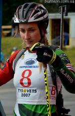 Summer open championship of Ukraine 2013. Sprint. Women