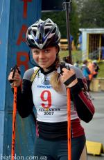 Summer open championship of Ukraine 2013. Sprint. Women