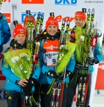 Ostersund 2013. Ukraine 3rd in mixed relay Ostersund 2013. Ukraine 3rd in mixed relay