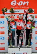 Hochfilzen 2013. Pursuit (women)