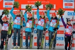 Hochfilzen 2013. Relay (women)