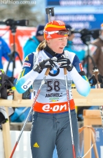 Antholz 2014. Women sprint
