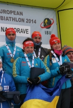 Nove Mesto 2014. Junior mixed relay