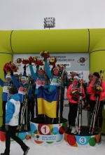 Nove Mesto 2014. Junior mixed relay