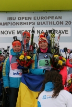 Nove Mesto 2014. Junior mixed relay