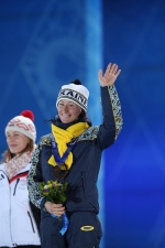 Sochi 2014. Women\'s sprint award ceremony Sochi 2014. Women\'s sprint award ceremony