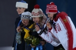 Sochi 2014. Women\'s sprint award ceremony