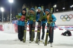 Sochi 2014. Golden relay Sochi 2014. Golden relay