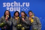 Sochi 2014. Golden relay award ceremony Sochi 2014. Golden relay award ceremony