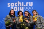 Sochi 2014. Golden relay award ceremony Sochi 2014. Golden relay award ceremony