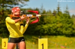 Ukrainian women biathlon team training in Otepaa (July 2014)