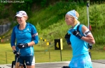 Ukrainian women biathlon team training in Otepaa (July 2014)