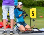 Ukrainian women biathlon team training in Otepaa (July 2014)