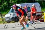 Ukrainian women biathlon team training in Otepaa (July 2014)